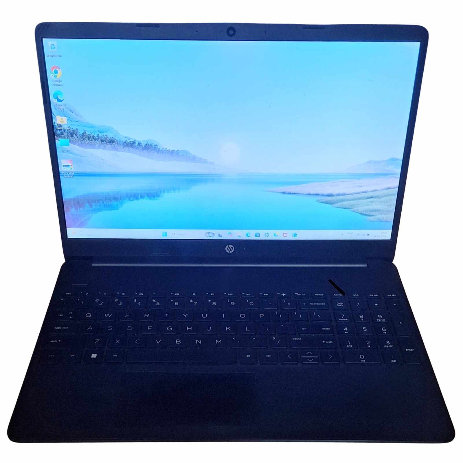 Used HP Laptop 15s-fq4022tu 15.6" Intel Core i5 11th Gen 512GB SSD 8GB RAM Black Laptop