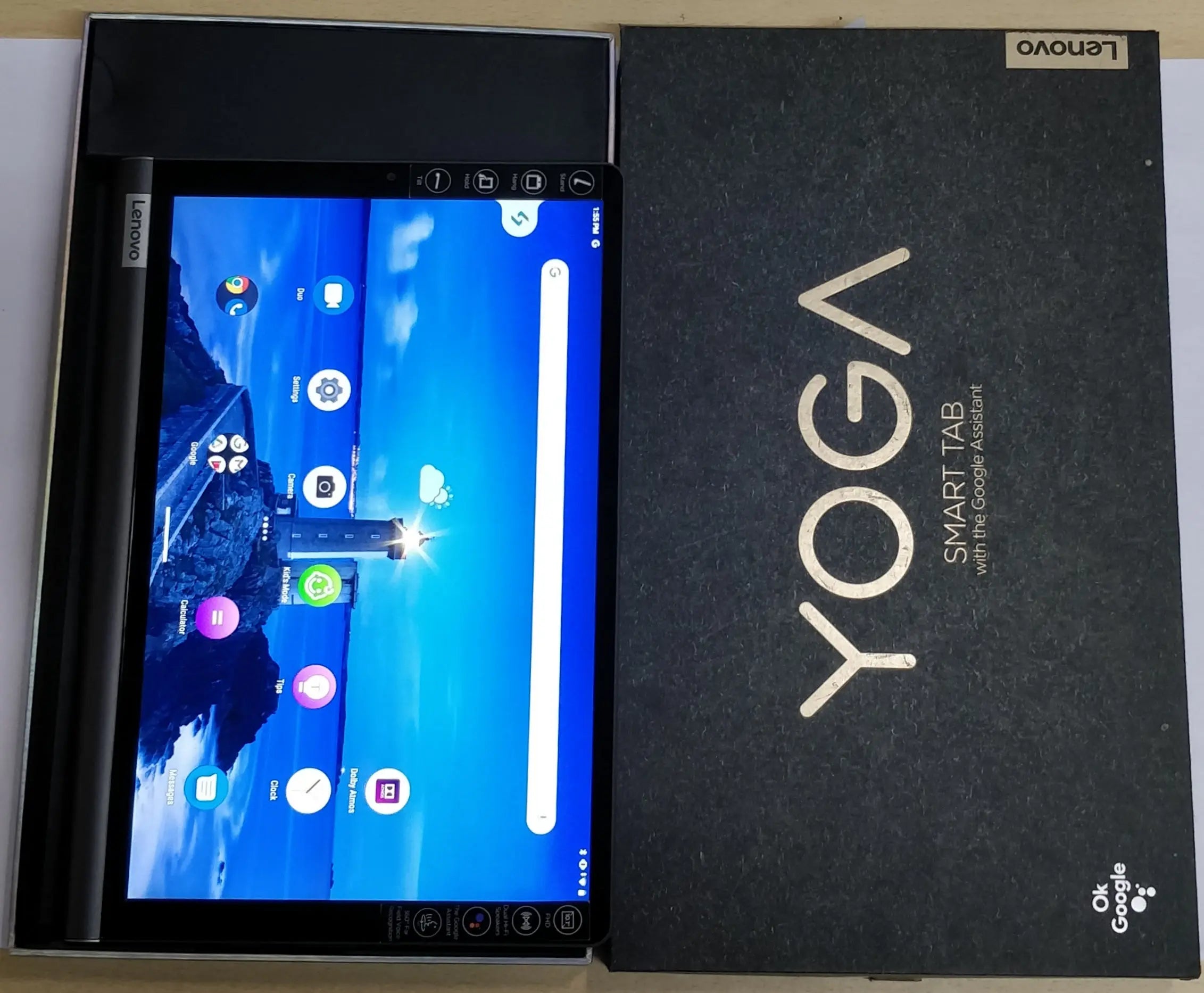 Lenovo Yoga Smart Tab (YT-X705X) With Google Assistant 10.1" (Wi Fi + 4G Cellular) 64GB 4GB RAM Iron Grey Tablet (Good Condition) — photo 3