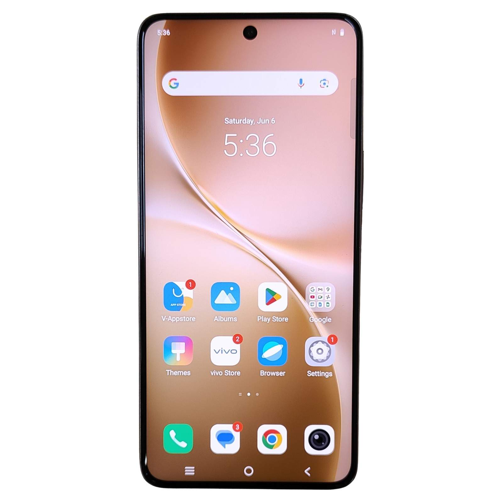 Vivo V60 5G 256GB 8GB RAM Auspicious Gold (Refurbished)