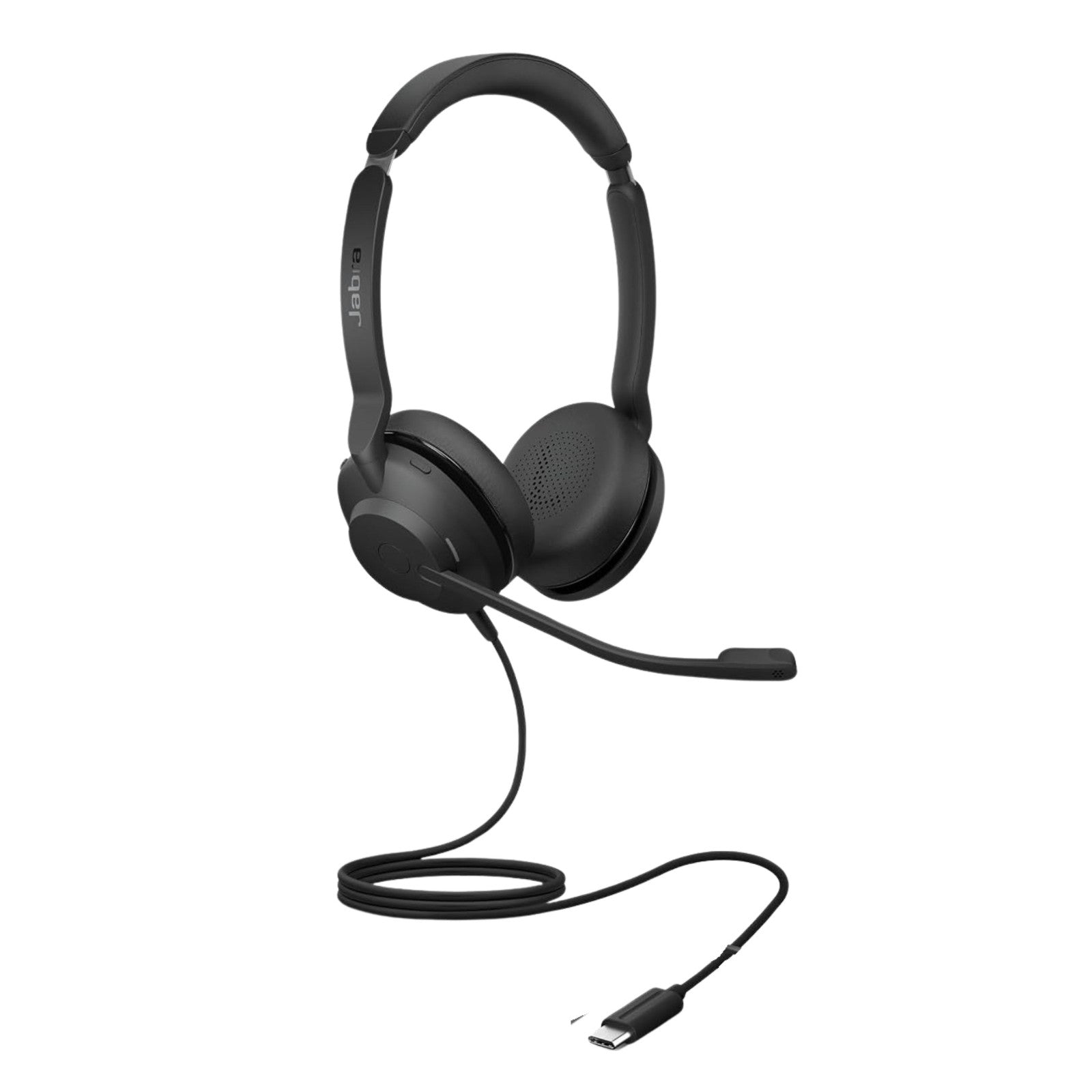 Jabra Evolve2 30 SE Wired Stereo Noise-Cancelling Headset with Mic Black (Good Condition)