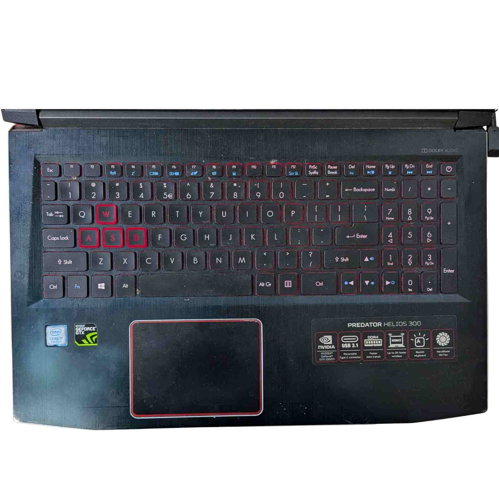 Used Acer Predator G3-572 15.6" Intel Core i7 7th Gen 1TB HDD + 128GB SSD 8GB RAM With NVIDIA GeForce GTX 4GB Black Gaming Laptop — photo 4
