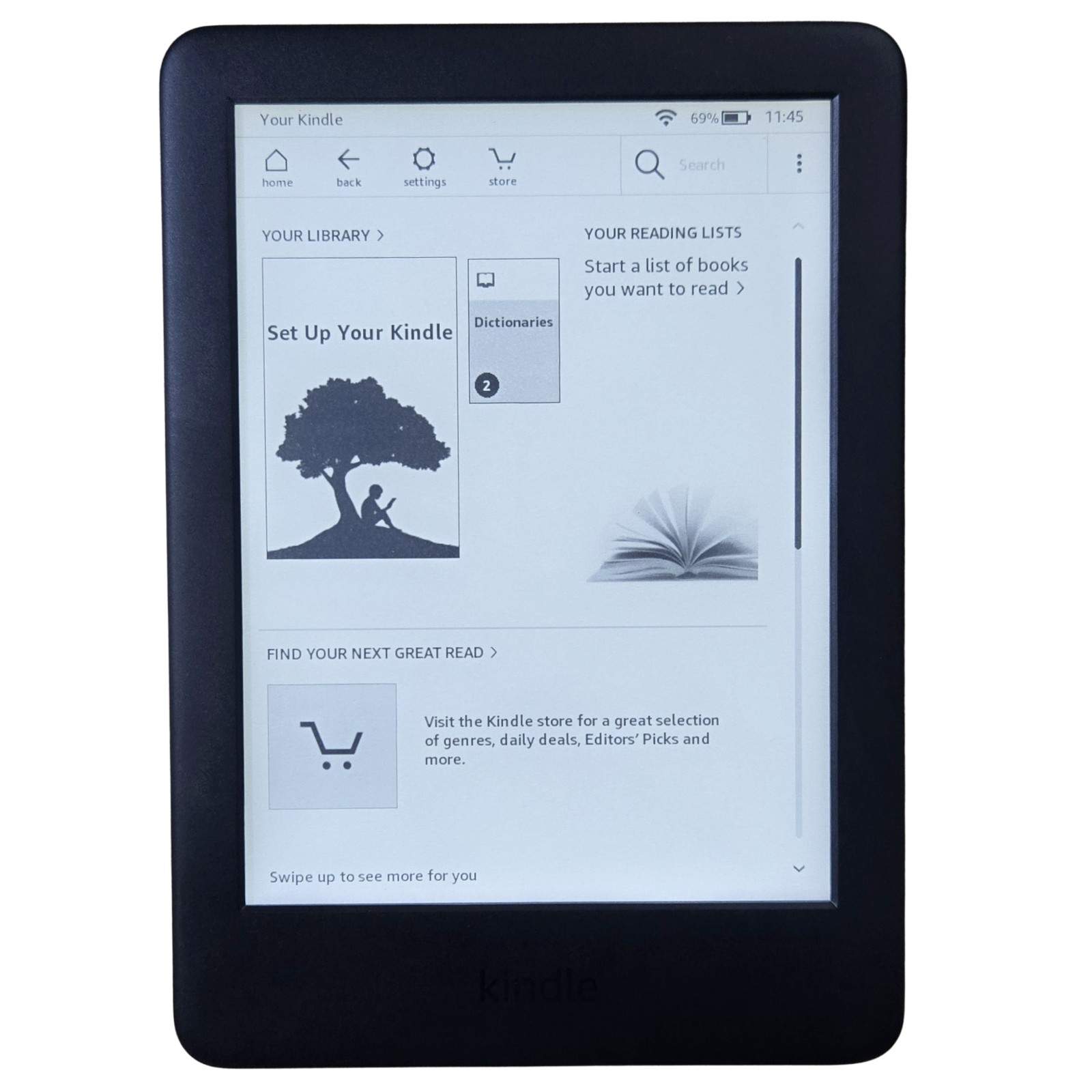 Amazon Kindle 10th Gen 6" Inch Display with Built-in Light Wi Fi 8GB (Good Condition) — photo 3