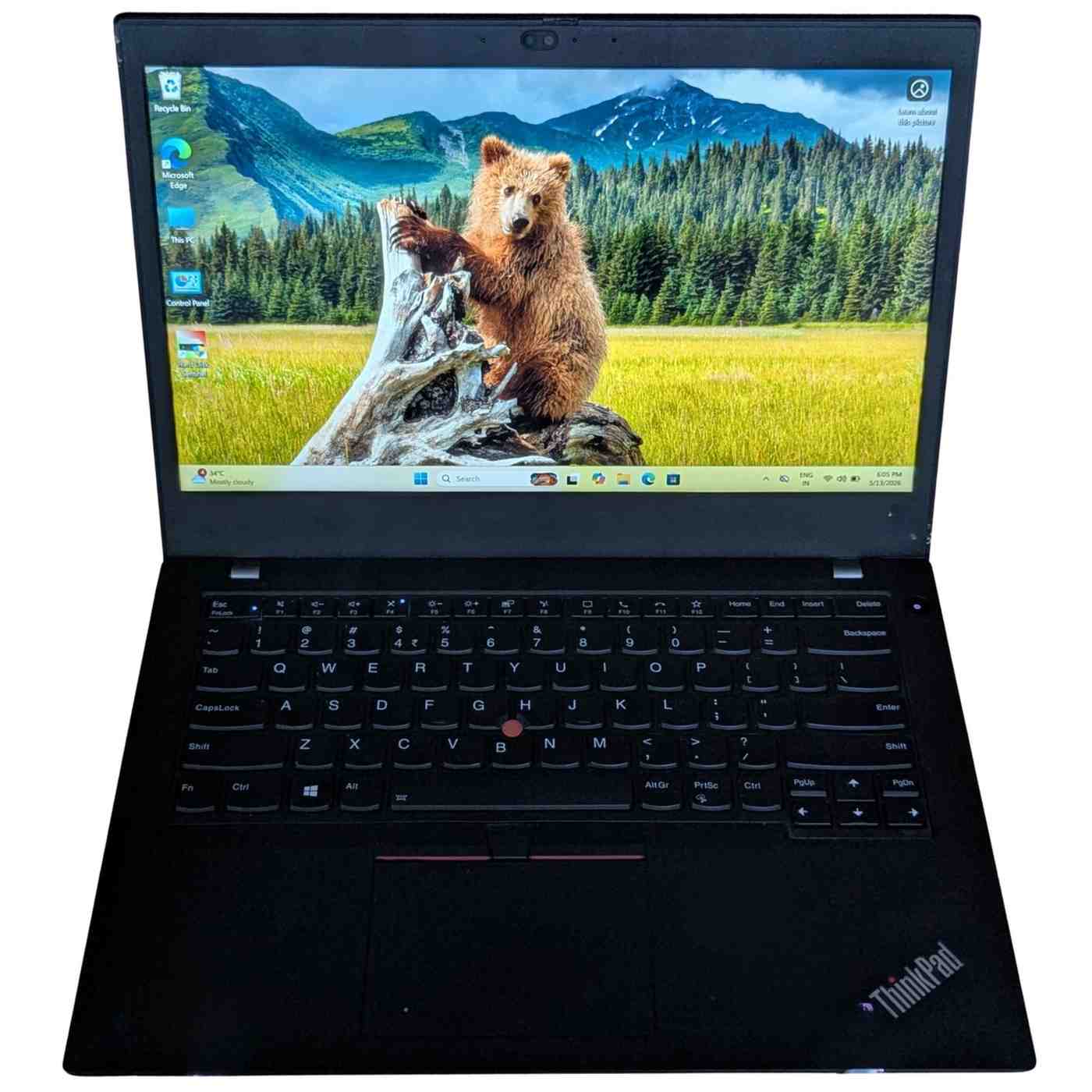 Lenovo ThinkPad L14 Intel Core i5 10th Gen 256GB SSD 8GB RAM Black Laptop (Good Condition)