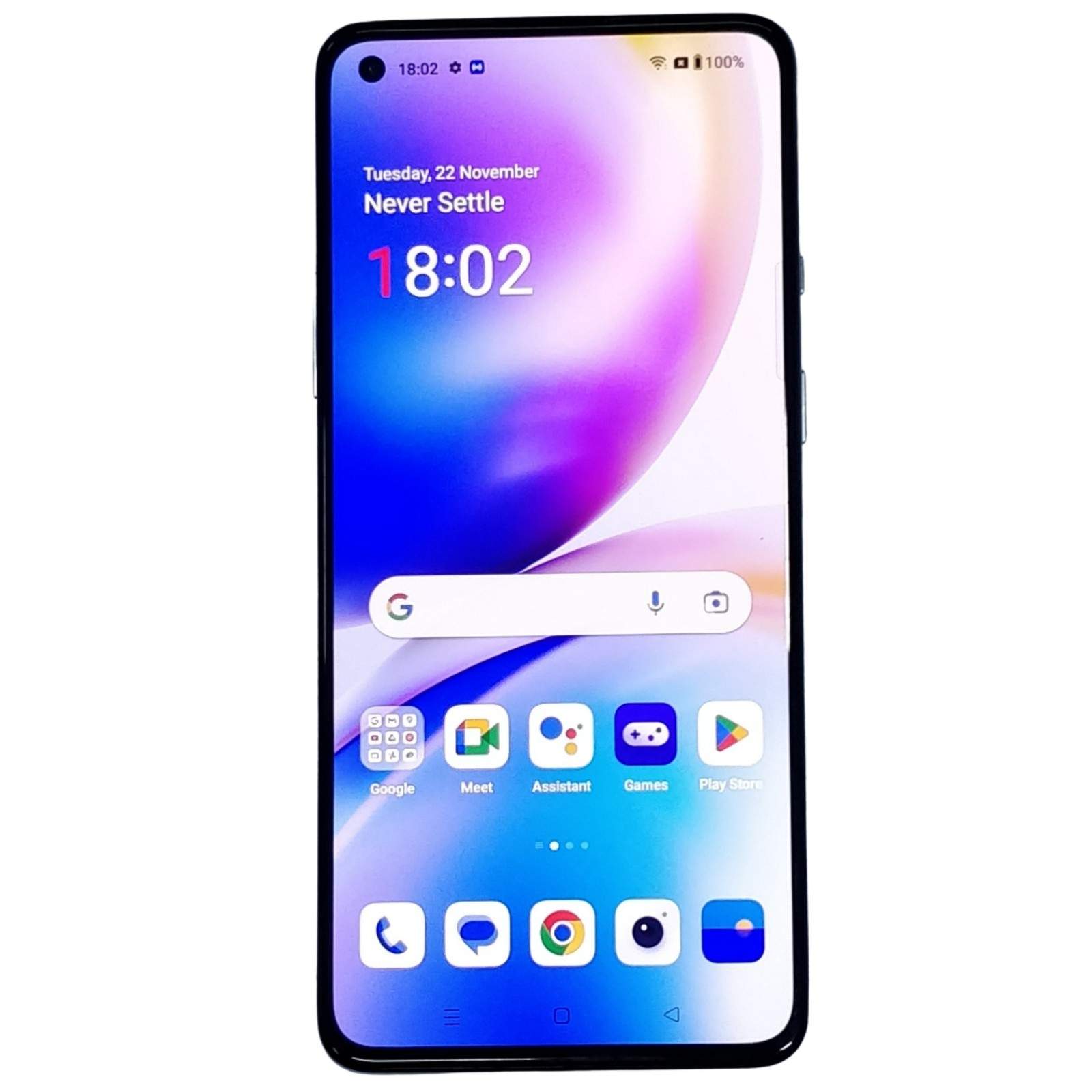 OnePlus 8T 5G 128GB 8GB RAM Lunar Silver (Good Condition)