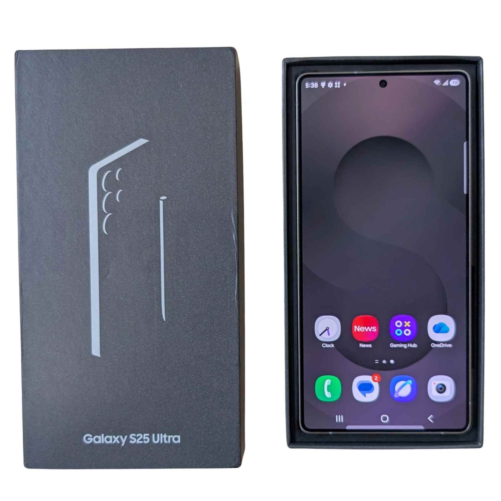 Samsung Galaxy S25 Ultra 5G 256GB 12GB RAM Titanium Black (Unboxed - Brand Warranty)