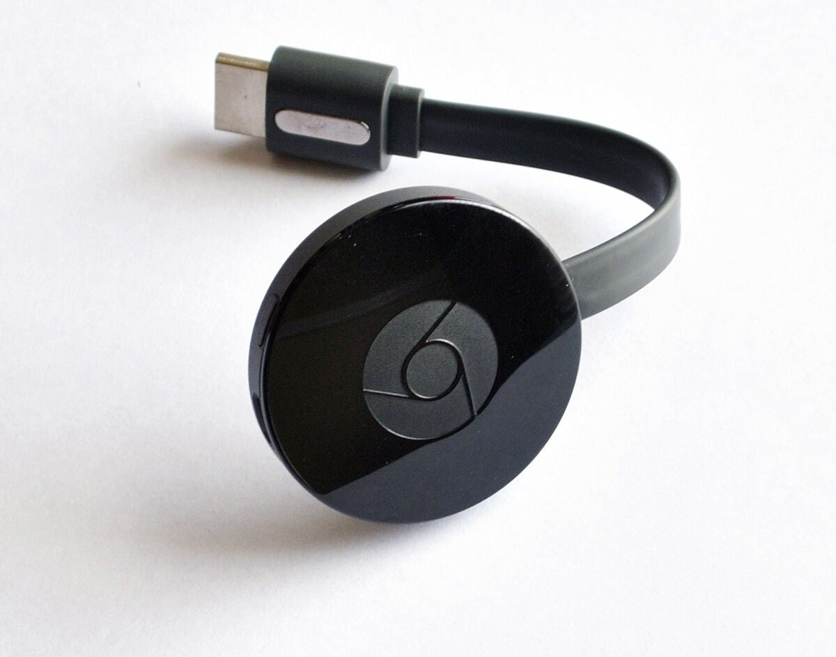 Google Chromecast Ultra (NC2-6A5) Streaming Media Streaming Device Black (Good condition) — photo 2