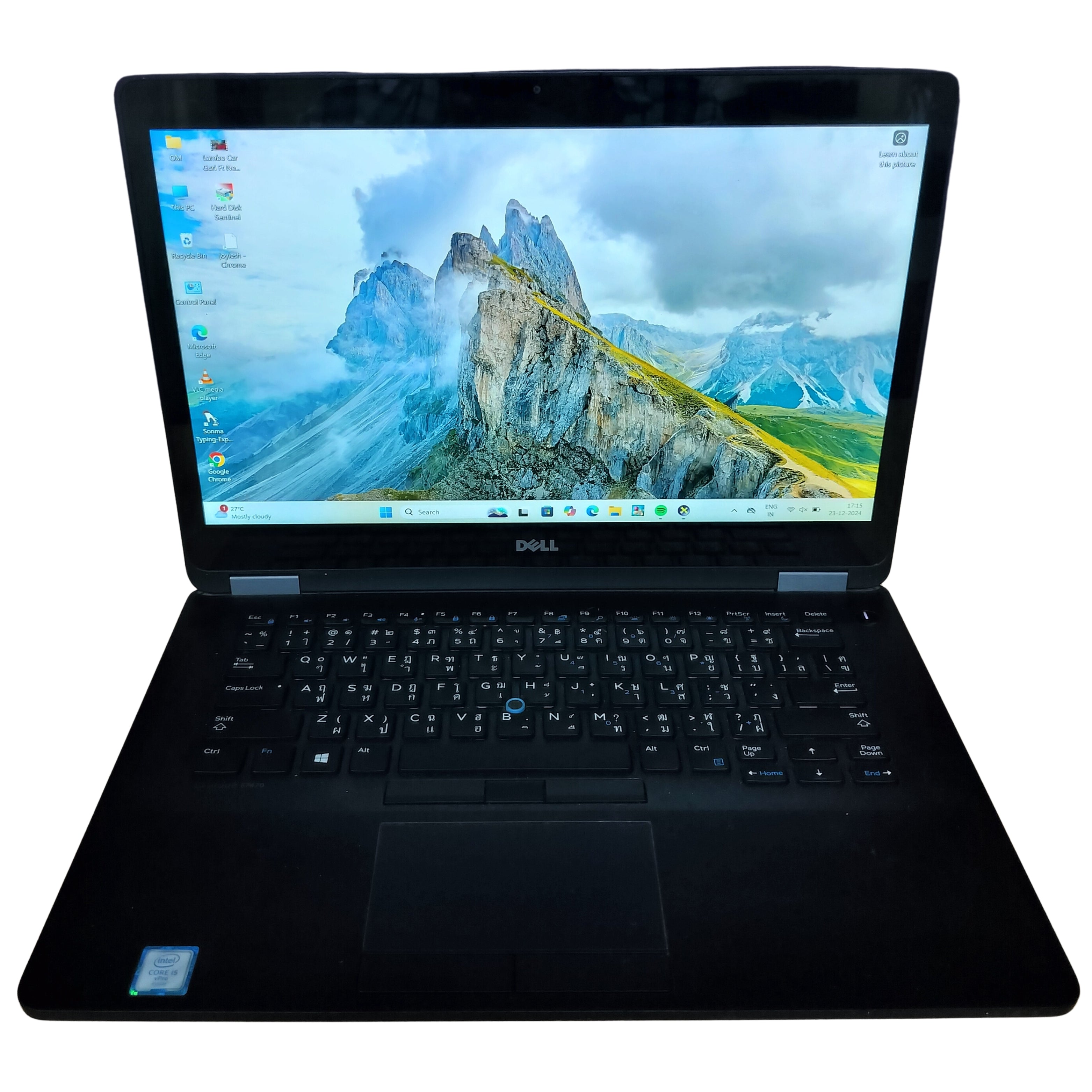 Dell Latitude E7470 14" Intel Core i7 6th Gen 256GB SSD 8GB RAM Black Laptop (Refurbished)