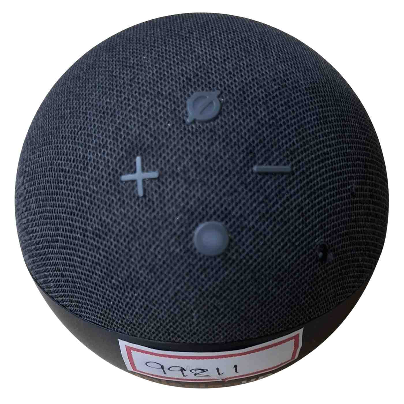 Amazon Echo Dot (4th Gen) Alexa Enabled Smart Speaker Black (Good Condition) — photo 2