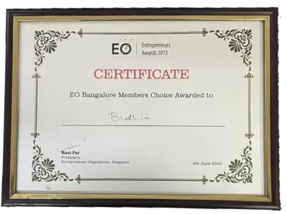 Entrepreneur Award 2015