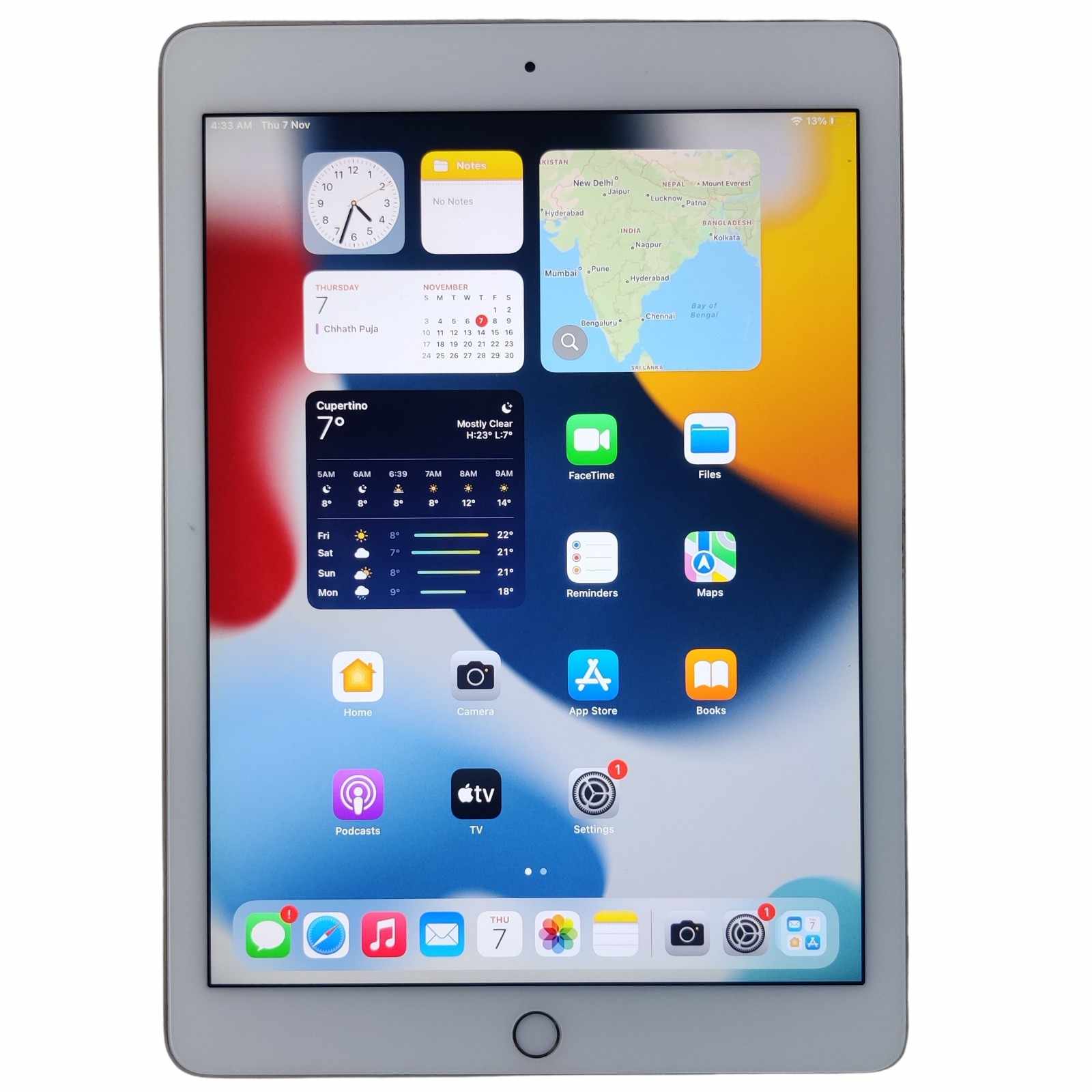 Used Apple iPad Air 2 (A1566) 9.7" 32GB Wi Fi Silver