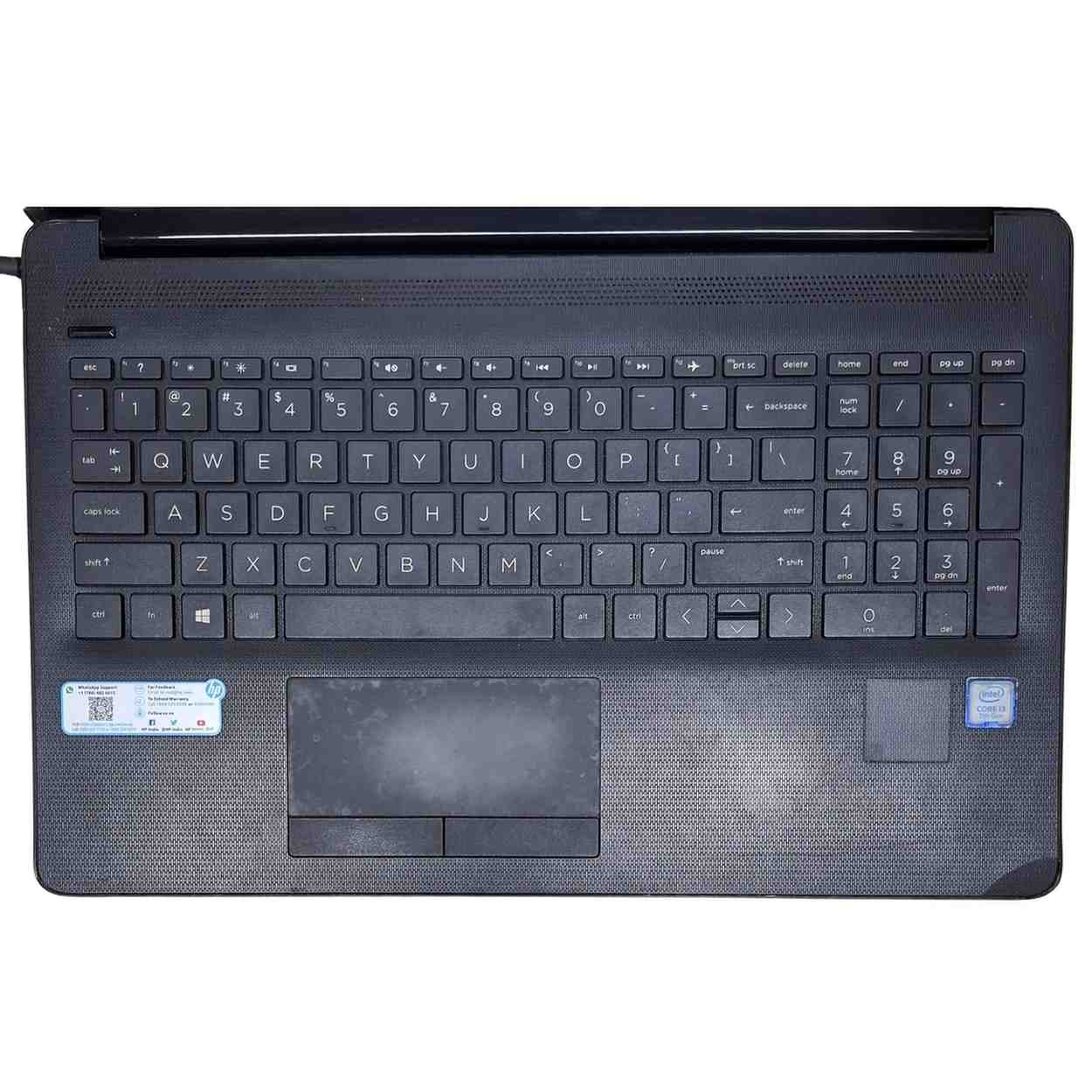 Used HP Notebook 15-da0xxx 15.6" Intel Core i3 7th Gen 256GB SSD 12GB RAM Black Laptop — photo 2
