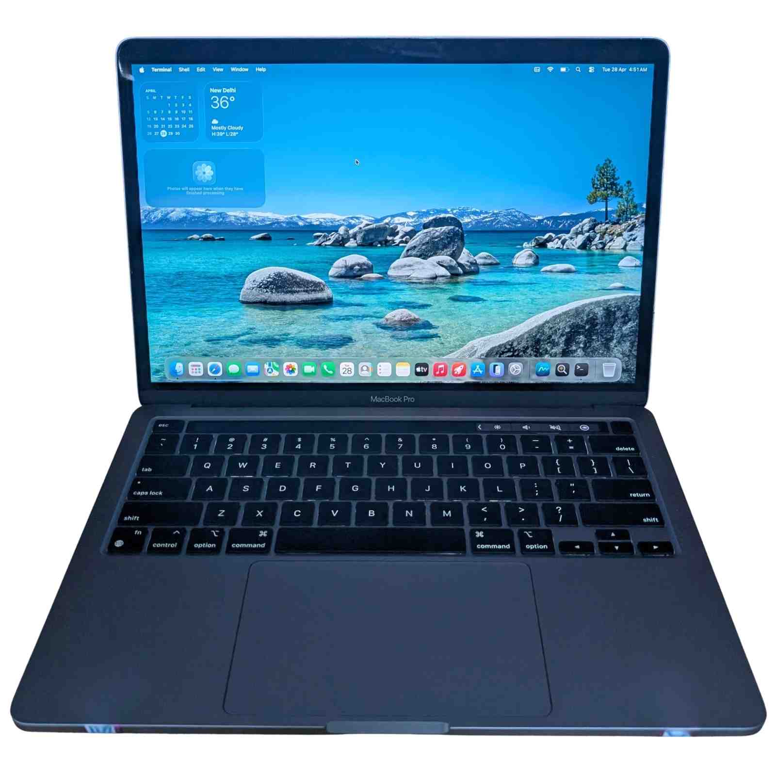 Apple MacBook Pro 2020 M1 Chip 13" (A2338) 256GB SSD 16GB RAM Gray (Refurbished)
