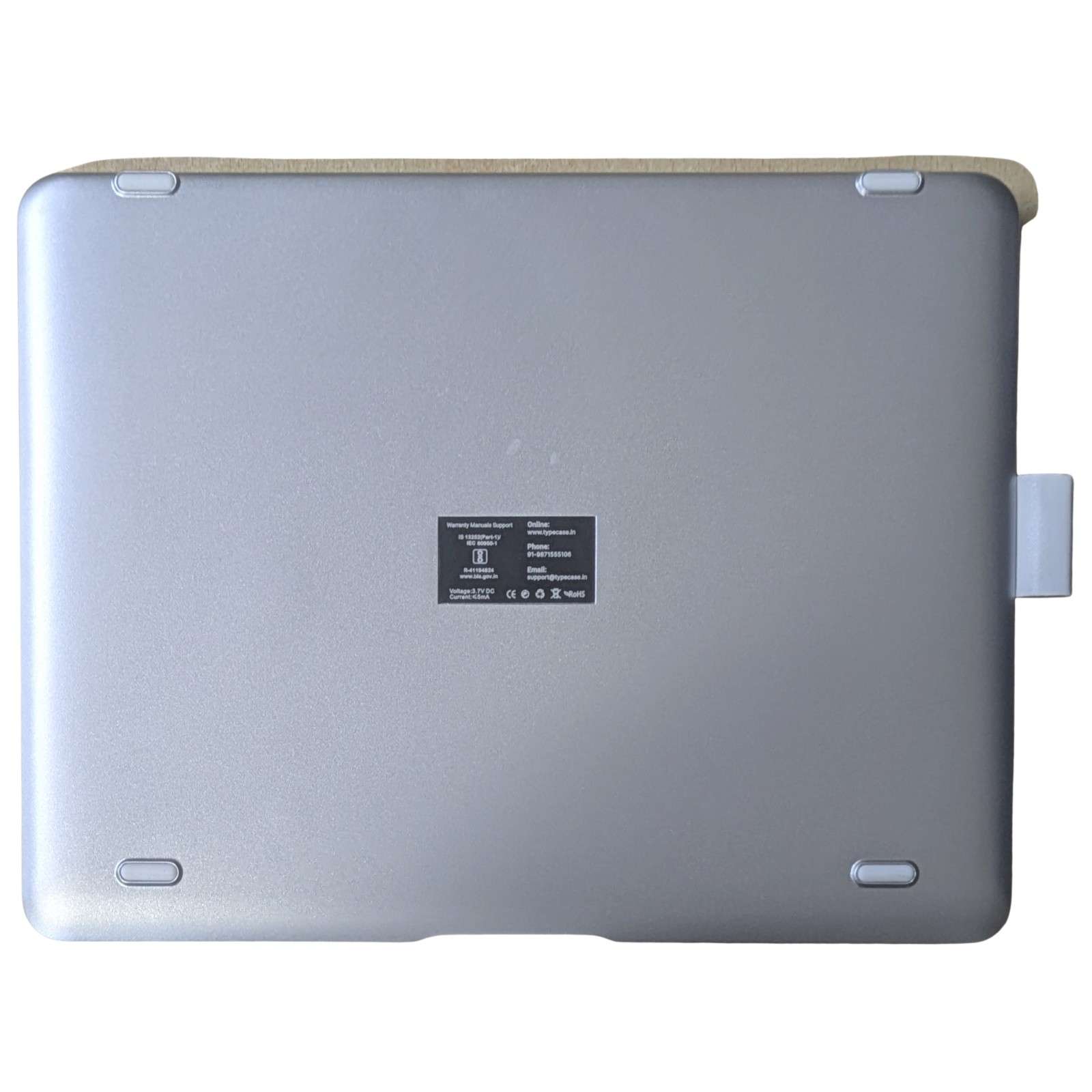 Typecase FlexBook Touch 7in1 Wireless Keyboard Case Silver (Like New Condition) — photo 4