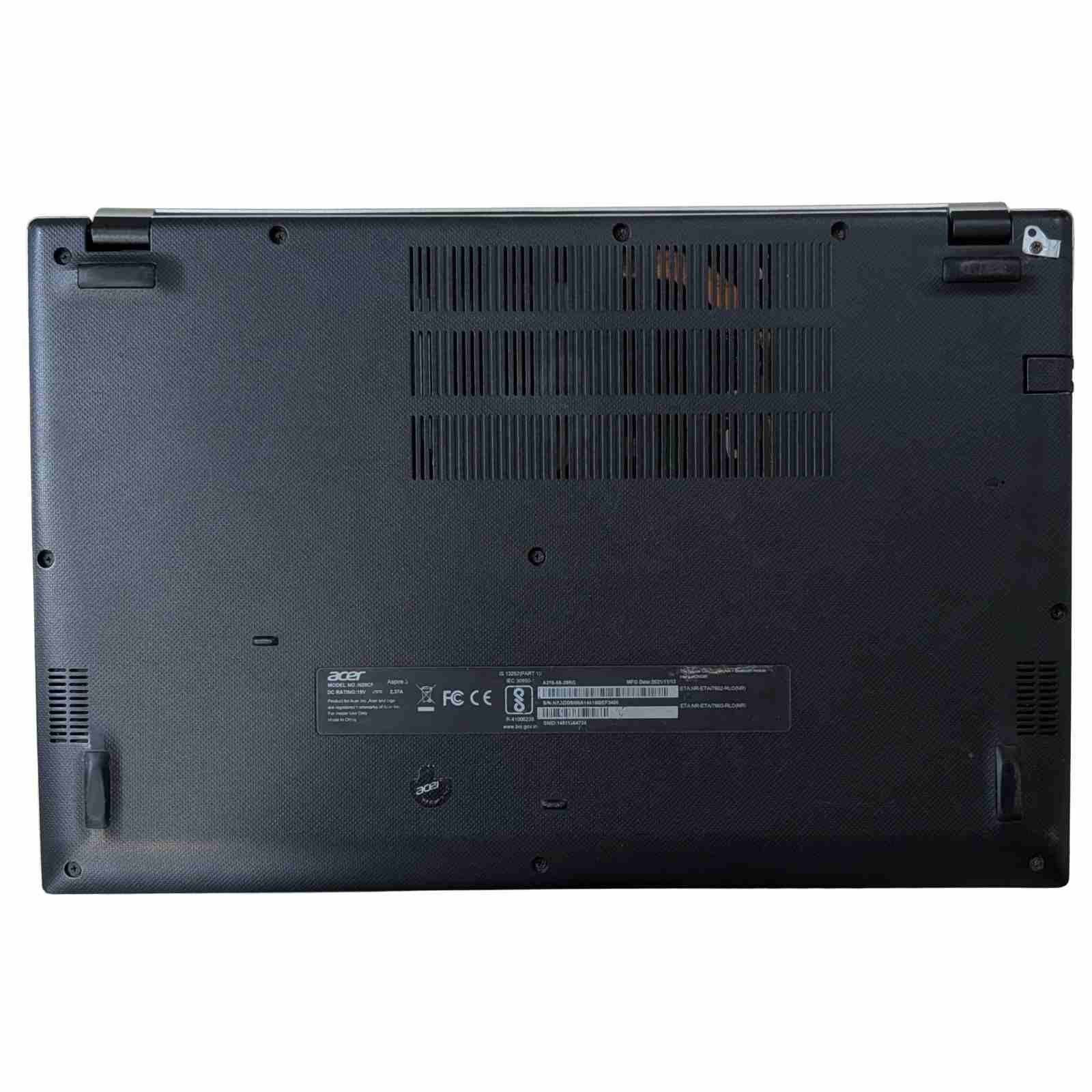Used Acer Aspire A315-58 15.6" Intel Core i5 11th Gen 1TB HDD + 256GB SSD 4GB RAM Silver Laptop — photo 4