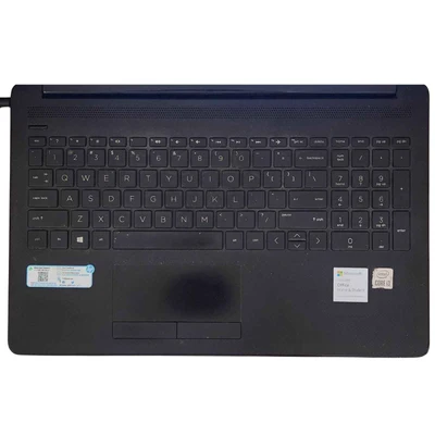 Used HP Laptop 15 15.6" Intel Core i3 10th Gen 128GB SSD + 1TB HDD 8GB RAM Black Laptop - Alternate View