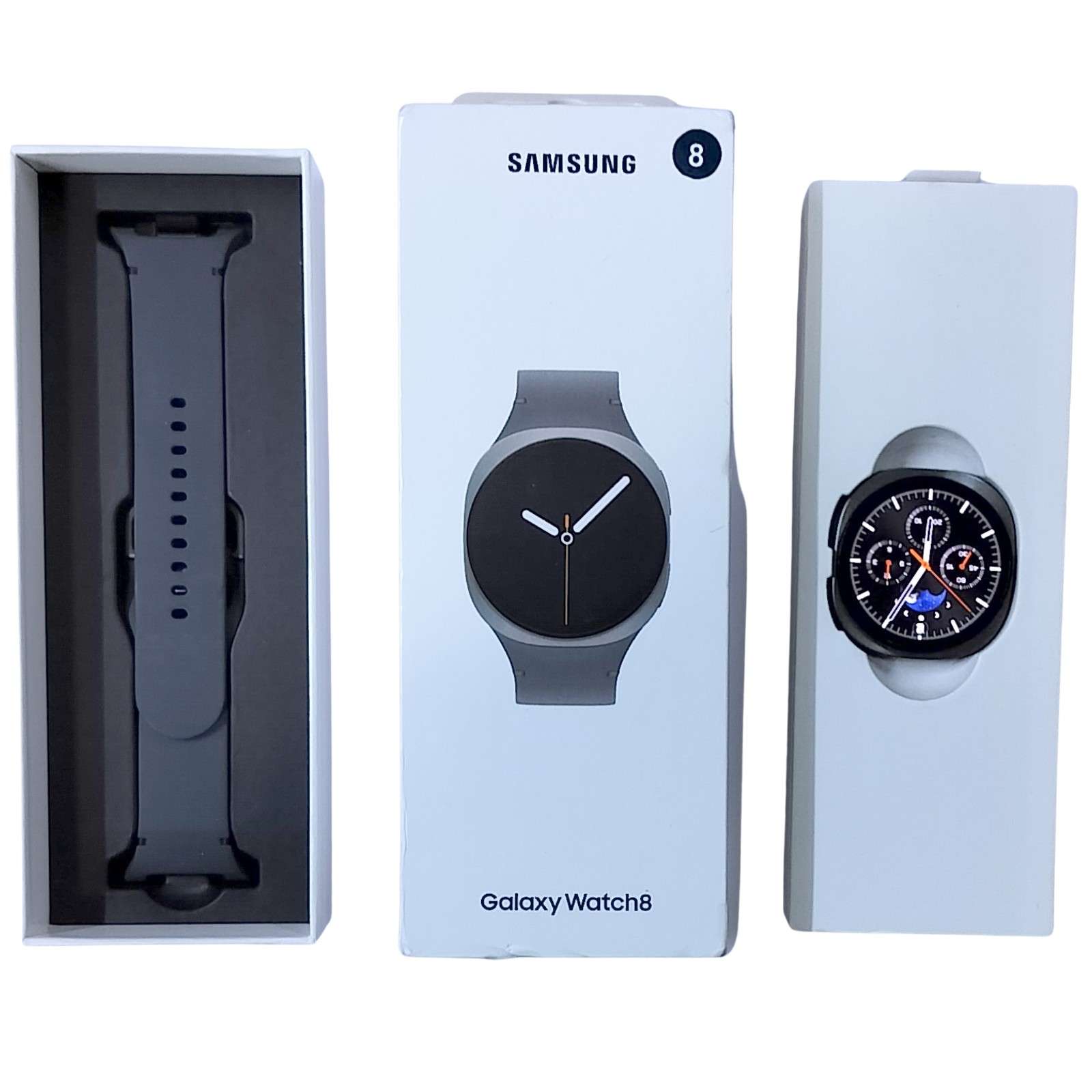 Samsung Galaxy Watch 8 40MM LTE, Bluetooth , Dual GPS Graphite (Good Condition) — photo 3