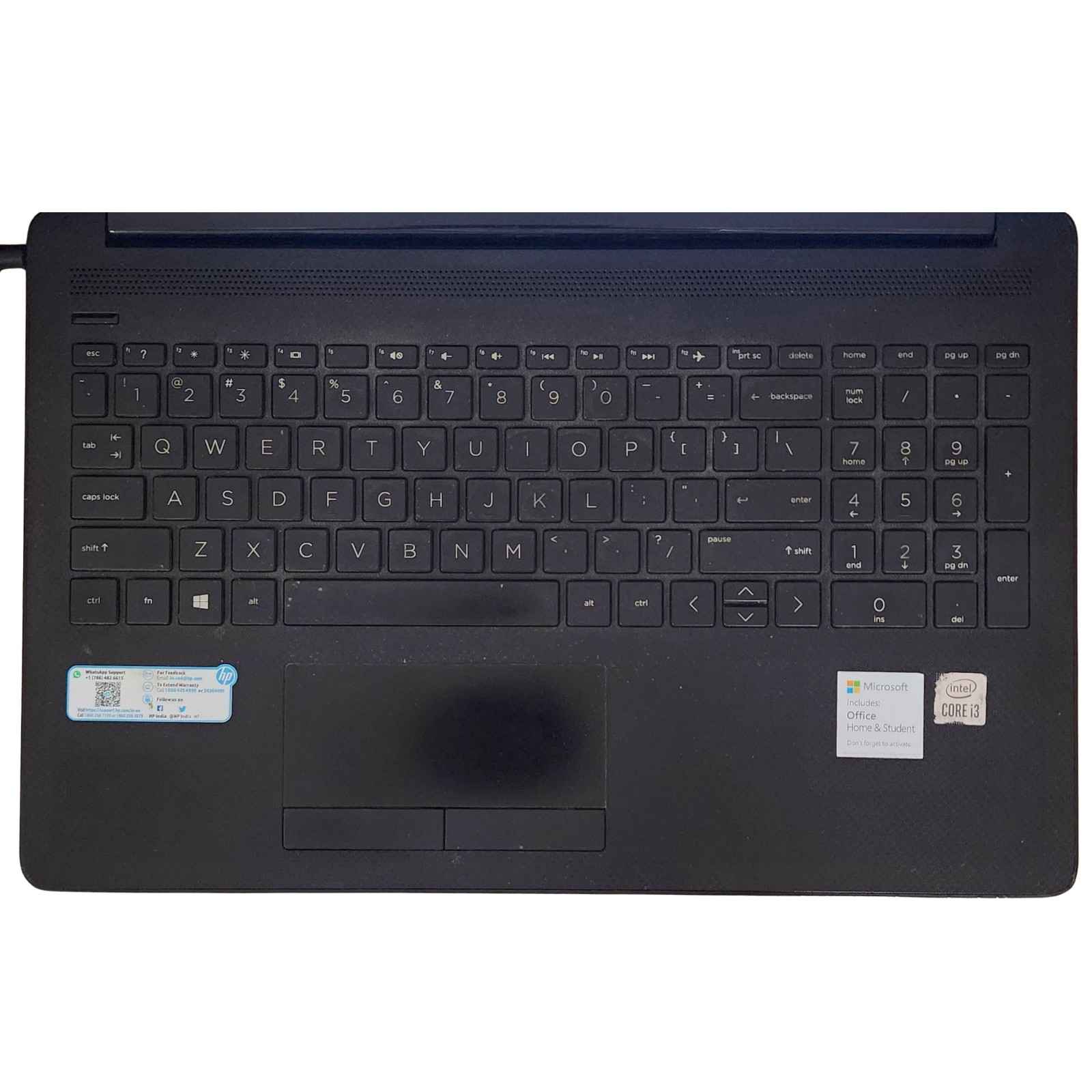 Used HP Laptop 15 15.6" Intel Core i3 10th Gen 128GB SSD + 1TB HDD  8GB RAM Black Laptop — photo 2