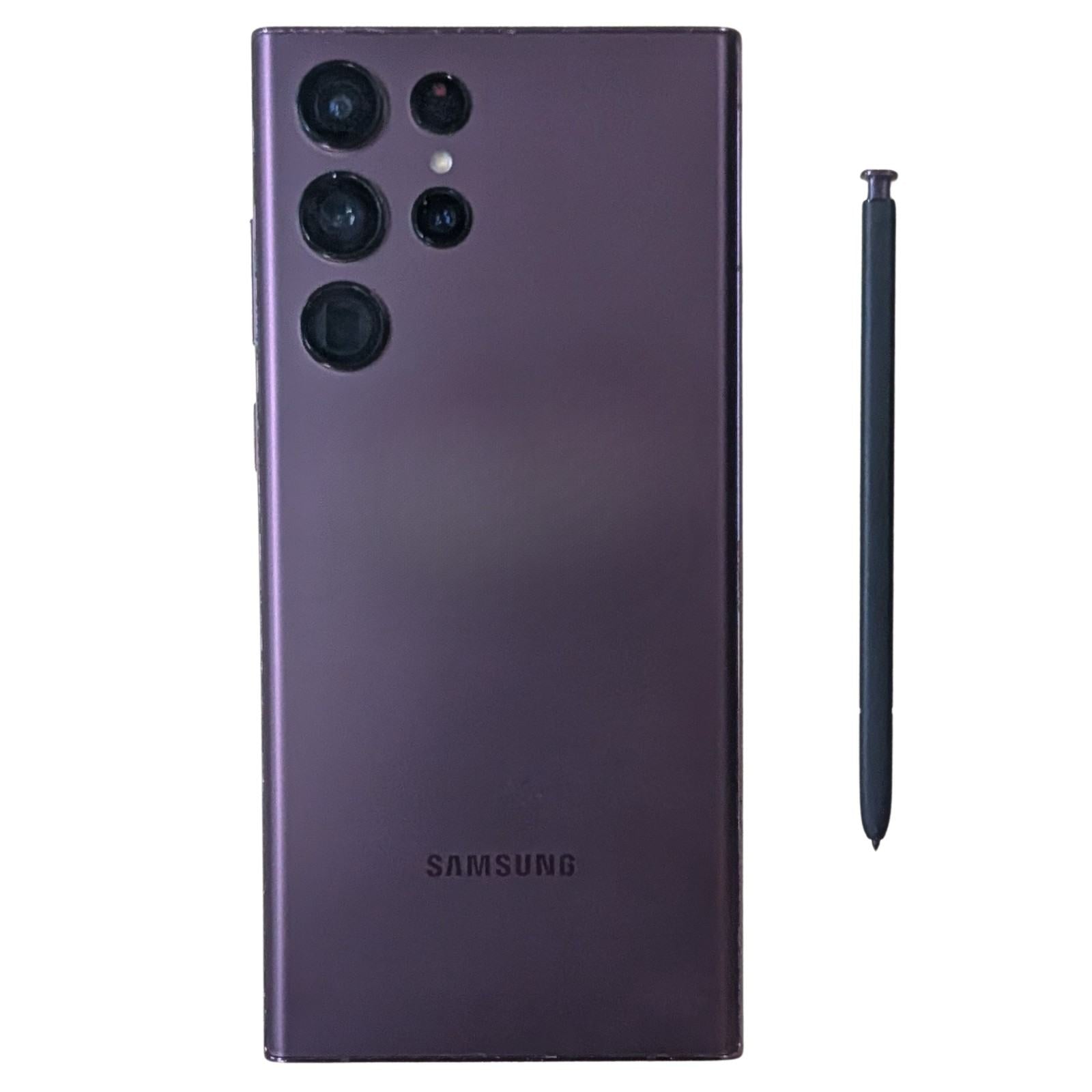 Samsung Galaxy S22 Ultra 5G with S Pen 256GB 12GB RAM Burgundy (Good Condition) — photo 2