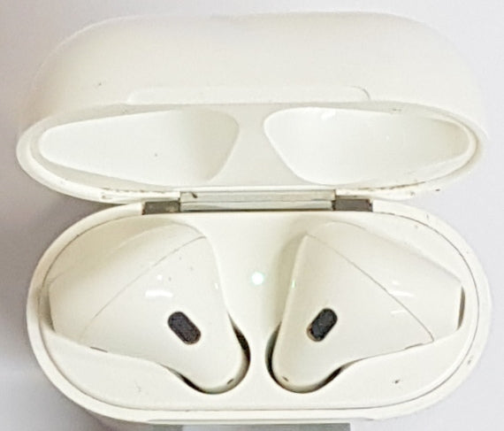 Used Apple Airpods 2nd Gen (A1602) with White Case — photo 4