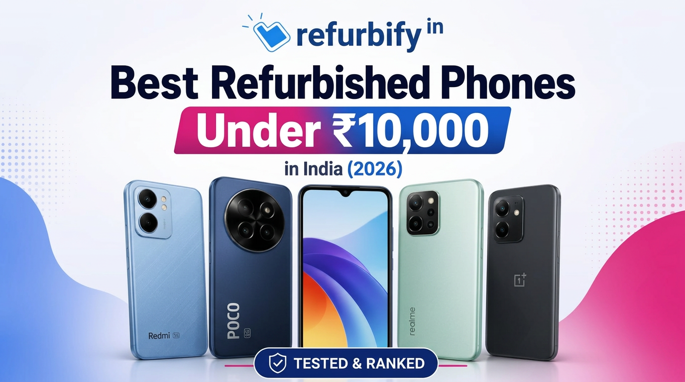 Best Refurbished Phones Under ₹6,000 in India 2026