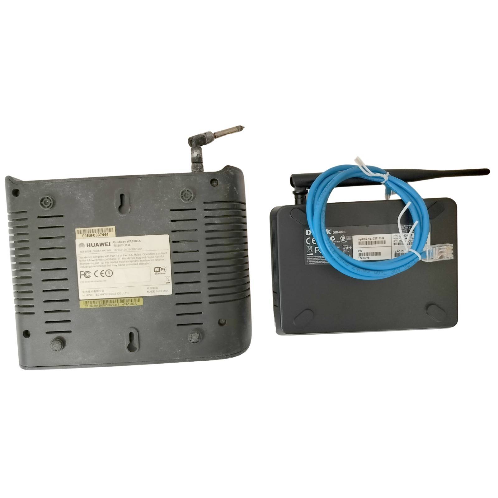 Used Combo of D-LINK Wireless N 150 Cloud Router And HUAWEI WA1003A Routers — photo 2