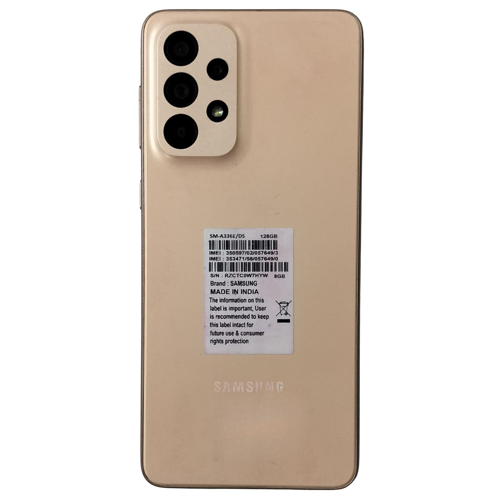 Samsung Galaxy A33 5G 128GB 6GB RAM Peach (Refurbished) — photo 2