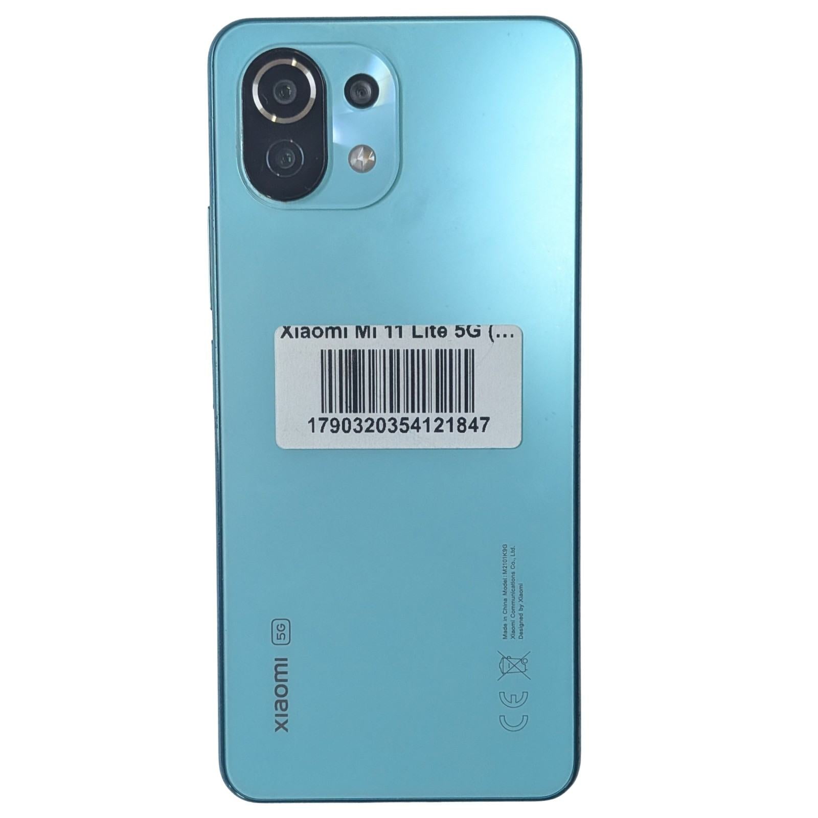 Used Xiaomi Mi 11 Lite 5G 128GB 8GB RAM Mint Green — photo 2