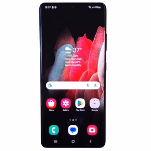 Samsung Galaxy S21 Ultra 5G 256GB 12GB RAM Phantom Black (Good Condition)
