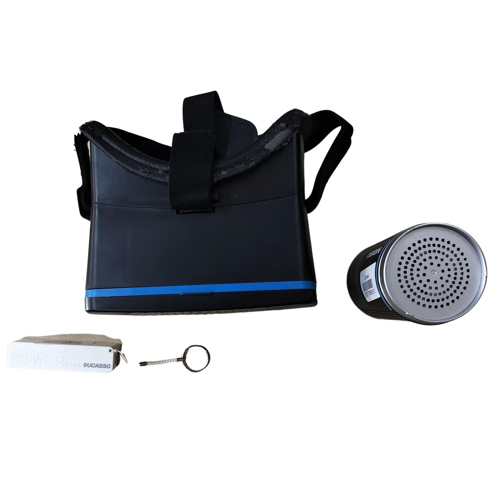Used Combo of  Dell 2400MAH Power Bank +  ZEBRONICS ZEB-VR And Ducasso Car Inventer — photo 2