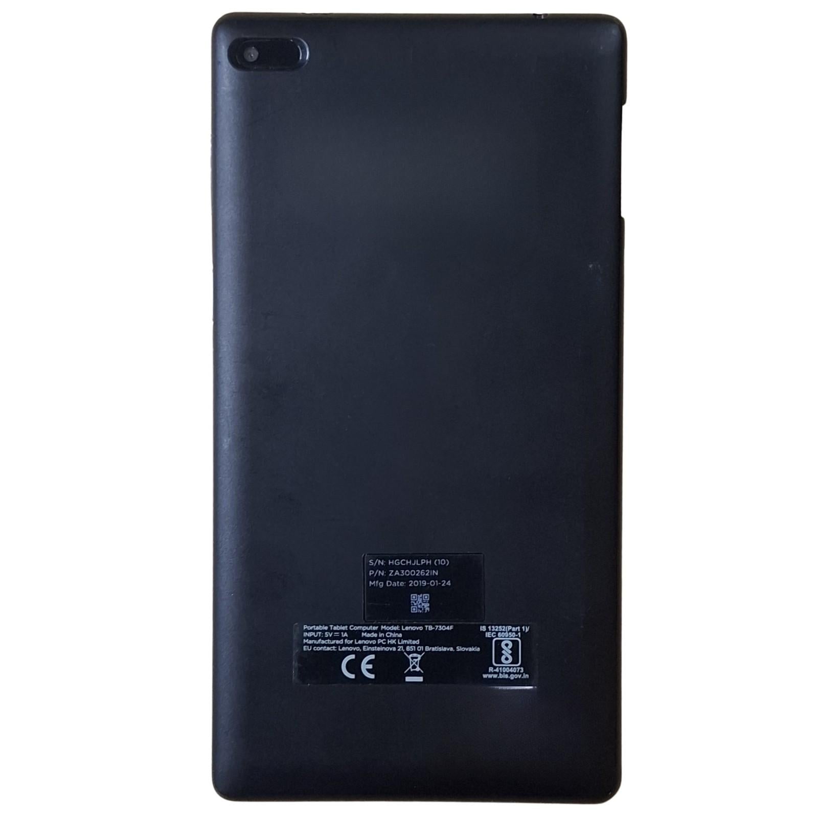 Used Lenovo TB-7304F (Wi Fi) 7" 8GB 1GB RAM Black Tablet — photo 2