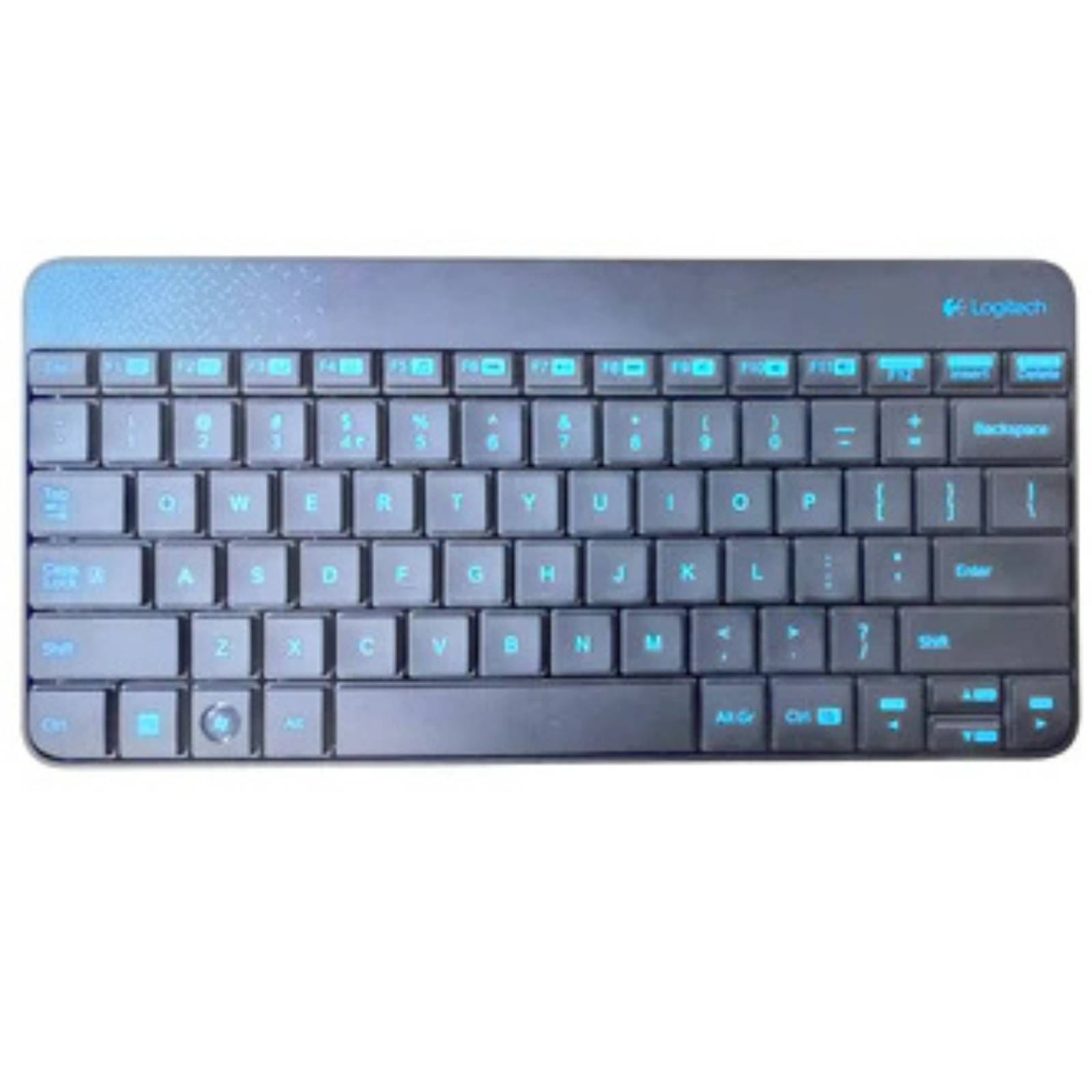 Used Logitech MK240 Combo Wireless Keyboard and Mouse Blue — photo 3