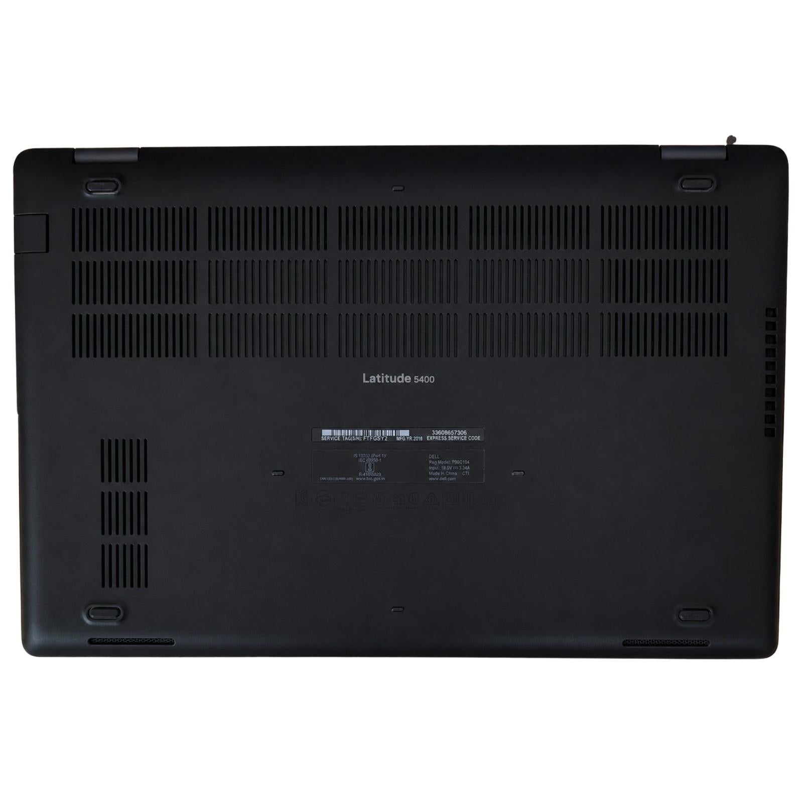 Dell Latitude 5400 14" Intel Core i5 8th Gen 256GB SSD 8GB RAM Black Laptop (Refurbished) — photo 3